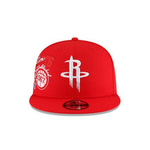 Load image into Gallery viewer, Houston Rockets New Era NBA 9FIFTY 950 Snapback Back Half Cap Hat Red Crown/Visor Team Color Logo