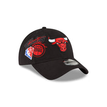 Load image into Gallery viewer, Chicago Bulls New Era NBA 9TWENTY 920 Adjustable Cap Hat Black Crown/Visor Team Color Logo (Back Half)