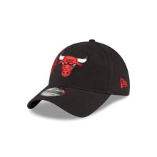 Load image into Gallery viewer, Chicago Bulls New Era NBA 9TWENTY 920 Adjustable Cap Hat Black Crown/Visor Team Color Logo (Back Half)