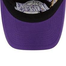 Load image into Gallery viewer, Los Angeles Lakers New Era NBA 9TWENTY 920 Adjustable Cap Hat Purple Crown/Visor Team Color Logo (Back Half)