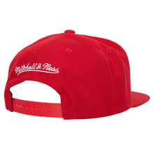 Load image into Gallery viewer, Los Angeles Clippers Mitchell & Ness NBA Snapback Cap Hat Red Crown/Visor Team Color Logo Dark Gray UV