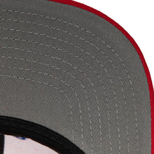 Load image into Gallery viewer, Los Angeles Clippers Mitchell & Ness NBA Snapback Cap Hat Red Crown/Visor Team Color Logo Dark Gray UV