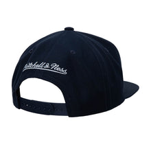 Load image into Gallery viewer, Memphis Grizzlies Mitchell & Ness NBA Snapback Cap Hat Dark Navy Blue Crown/Visor Team Color Logo Dark Gray UV
