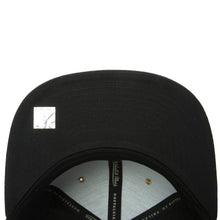 Load image into Gallery viewer, Chicago Bulls Mitchell & Ness NBA Snapback Cap Hat Black Crown/Visor Metallic Gold Logo (Fools Gold)