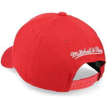 Load image into Gallery viewer, Chicago Bulls Mitchell & Ness NBA Flex/Stretch Snapback Cap Hat Red Crown/Visor Team Color Logo (Team Ground 2.0)