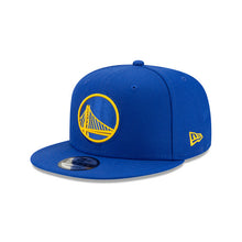 Load image into Gallery viewer, Golden State Warriors New Era NBA 9FIFTY 950 Snapback Cap Hat Royal Blue Crown/Visor Team Color Logo