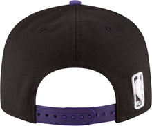 Load image into Gallery viewer, Los Angeles Lakers New Era NBA 9FIFTY 950 Snapback Cap Hat COLOR1 Crown COLOR2 Visor COLOR3 Logo