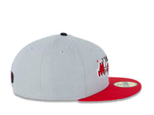 Load image into Gallery viewer, Orlando Magic New Era NBA 59FIFTY 5950 Fitted Cap Hat Gray Crown Red Visor Red/Black/White Logo