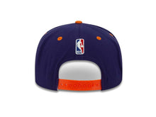 Load image into Gallery viewer, Phoenix Suns Adidas NBA Snapback Cap Hat Purple Crown Orange Visor Team Color Script Logo