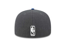 Load image into Gallery viewer, Los Angeles Clippers New Era NBA 59FIFTY 5950 Fitted Cap Hat Heather Dark Gray Crown Royal Blue Visor Black/White Logo