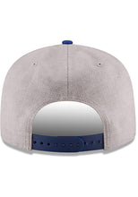 Load image into Gallery viewer, New York Knicks New Era NBA 9FIFTY 950 Snapback Cap Hat Heather Gray Crown Royal Blue Visor Team Color Logo