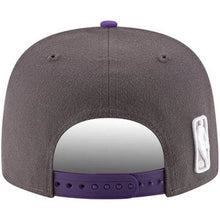 Load image into Gallery viewer, Sacramento Kings New Era NBA 9FIFTY 950 Original Fit Snapback Cap Hat Dark Gray Crown Purple Visor Team Color Logo