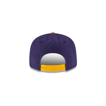 Load image into Gallery viewer, (Youth) Los Angeles Lakers New Era NBA 9FIFTY 950 Snapback Cap Hat Purple Crown Yellow Visor Team Color Logo