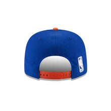 Load image into Gallery viewer, New York Knicks New Era NBA 9FIFTY 950 Snapback Cap Hat Royal Blue Crown Orange Visor Team Color Logo