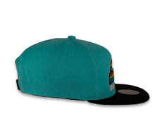 Load image into Gallery viewer, Mitchell & Ness Snapback Denver Nuggets HWC Blue Crown Black Visor Pink UV Easter