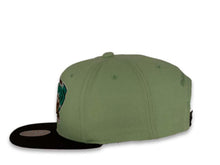 Load image into Gallery viewer, Mitchell & Ness Snapback Vancouver Grizzlies Spurs HWC Pistachio Crown Black Visor Pink UV Easter