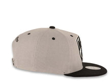 Load image into Gallery viewer, Mitchell & Ness Snapback Brooklyn Nets Gray Crown Black Visor XL Pop Team