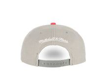 Load image into Gallery viewer, San Antonio Spurs Mitchell & Ness NBA Snapback Cap Hat Gray Crown Pink Visor Teal/Black/White Logo