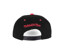 Load image into Gallery viewer, Sacramento Kings Mitchell & Ness NBA Snapback Cap Hat Black Crown Pink Visor Teal/Pink/Black Logo (Santa Ana)