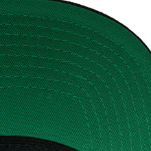 Load image into Gallery viewer, San Antonio Spurs Mitchell & Ness NBA Snapback Cap Hat Teal Crown Black Visor Team Color Logo Green UV