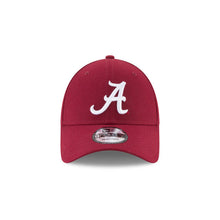 Load image into Gallery viewer, Alabama Crimson Tide New Era NCAA 9FORTY 940 Adjustable Cap Hat Cardinal Crown/Visor White Logo