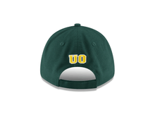 Load image into Gallery viewer, Oregon Ducks New Era NCAA 9FORTY 940 Adjustable Cap Hat Green Crown/Visor Yellow Block Logo