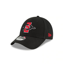Load image into Gallery viewer, San Diego State Aztecs New Era College 9FORTY 940 Adjustable Cap Hat Black Crown/Visor Team Color Logo