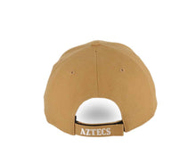 Load image into Gallery viewer, San Diego State Aztecs '47 Brand NCAA MVP Adjustable Cap Hat Wheat Crown/Visor Red/Black/White Team Color Logo 40th Anniversary Side Patch Gray UV