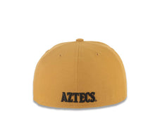 Load image into Gallery viewer, San Diego State Aztecs New Era NCAA 59FIFTY 5950 Fitted Cap Hat Tan Crown/Visor Team Color Logo Gray UV