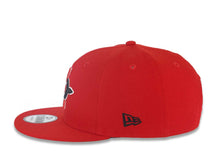 Load image into Gallery viewer, San Diego State Aztecs New Era NCAA 9FIFTY 950 Snapback Cap Hat Red Crown/Visor Team Color Logo Aztecs Side Patch Gray UV