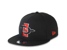 Load image into Gallery viewer, (Youth) San Diego State Aztecs New Era NCAA 9FIFTY 950 Kid Snapback Cap Hat Black Crown/Visor Team Color Logo