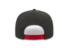 Load image into Gallery viewer, San Diego State Aztecs New Era College 9FIFTY 950 Snapback Cap Hat Heather Dark Gray Crown Red Visor Team Color Logo