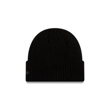 Load image into Gallery viewer, Brooklyn Nets New Era NBA Cuffed Knit Beanie Black Team Color Logo