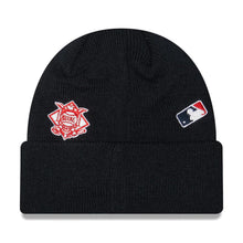 Load image into Gallery viewer, Atlanta Braves New Era MLB Cuffed Knit Beanie Hat Navy Blue Crown/Visor Team Color Logo (Identity)