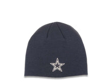 Load image into Gallery viewer, Dallas Cowboys New Era NFL No Cuffed Knit Beanie Hat Black Crown/Visor Team Color Logo