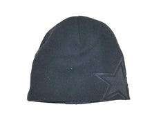 Load image into Gallery viewer, Dallas Cowboys New Era NFL No Cuff Skully Knit Beanie Black Crown/Visor White Logo