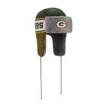 Load image into Gallery viewer, Green Bay Packers New Era NFL Trapper Knit Green/Yellow/White Team Color Logo