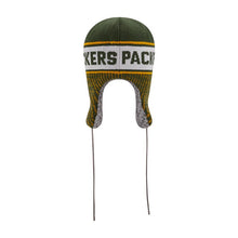 Load image into Gallery viewer, Green Bay Packers New Era NFL Trapper Knit Green/Yellow/White Team Color Logo