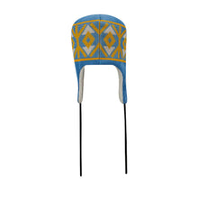 Load image into Gallery viewer, Los Angeles Chargers New Era NFL Trapper Knit Beanie Hat Sky Blue/Yellow Crown/Visor Team Color Logo