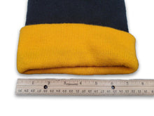 Load image into Gallery viewer, Pittsburgh Steelers NFL Cuffed Black/Yellow Crown/Visor Team Color Logo