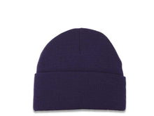 Load image into Gallery viewer, Baltimore Ravens New Era NFL Cuffed Basic Knit Beanie Purple Crown/Visor Team Color Logo