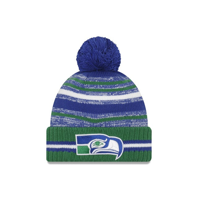 Seattle Seahawks knit New Era Toque-NWT