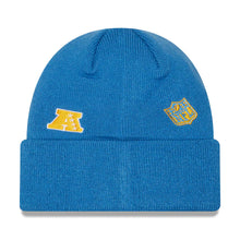 Load image into Gallery viewer, Los Angeles Chargers New Era NFL Cuffed Knit Beanie Hat Sky Blue Crown/Visor Team Color Logo (Identity)