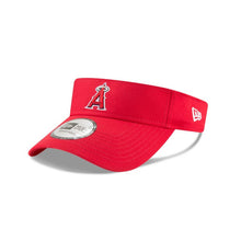 Load image into Gallery viewer, Los Angeles Anaheim Angels New Era MLB Visor Red Crown/Visor Team Color Logo