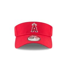 Load image into Gallery viewer, Los Angeles Anaheim Angels New Era MLB Visor Red Crown/Visor Team Color Logo