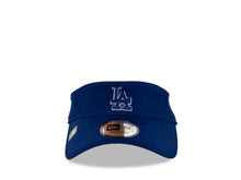 Load image into Gallery viewer, Los Angeles Dodgers New Era MLB Adjustable Visor Royal Blue Crown/Visor Royal Blue/White Logo (2022 Batting Practice)
