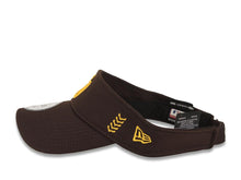 Load image into Gallery viewer, San Diego Padres New Era MLB Brown Crown Yellow Logo Visor/Vsr (2024 Spring Traning)