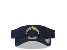 Load image into Gallery viewer, Los Angeles Chargers New Era NFL Visor Light Navy Blue Team Color logo