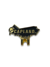 Load image into Gallery viewer, Capland Hat Brim Clip/Blip Black/Gold