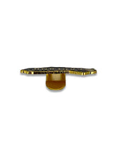 Load image into Gallery viewer, Capland Hat Brim Clip/Blip Black/Gold